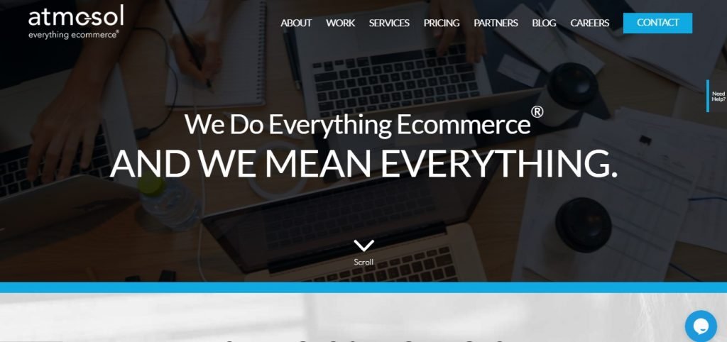 Atmosol E commerce Marketing Agency