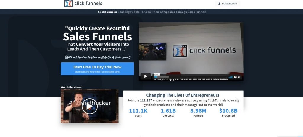 Clickfunnels_Sales Funnel Builder