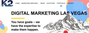 K2 Analytics Digital Marketing Agency Pinterest Marketing Agency Homepage