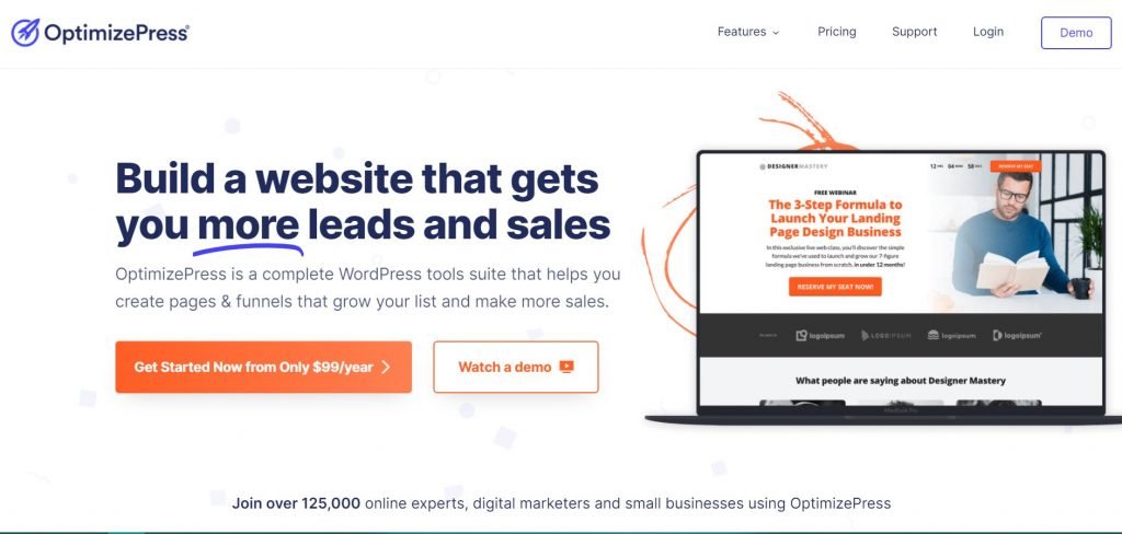 OptimizePress_sales funnel builder