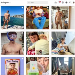 Tom Daley__LGBTQ+ influencers