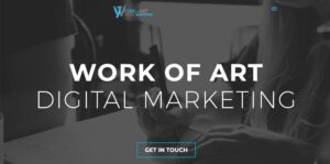 Work Of Art Digital Marketing Agency Pinterest Marketing Agency Homepage