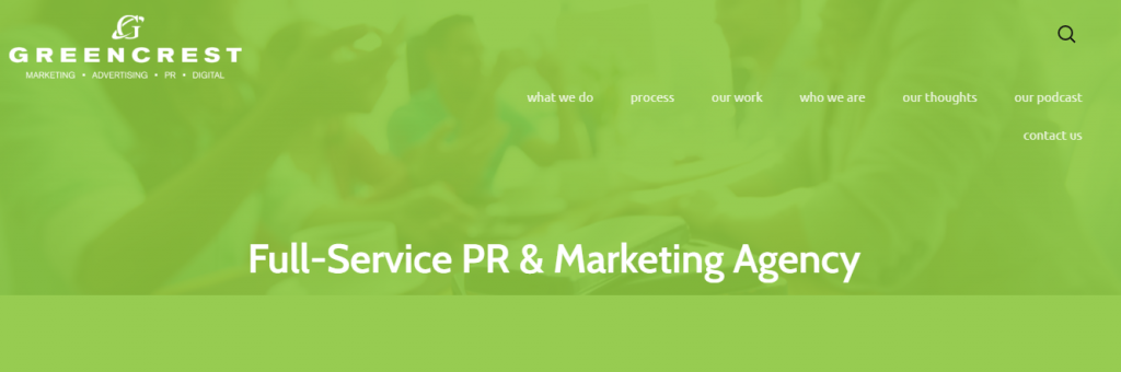 Greencrest full-service PR & Marketing Agency