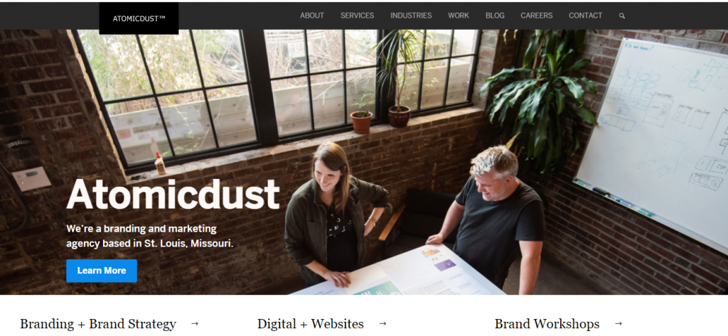 Atomicdust branding and marketing agency