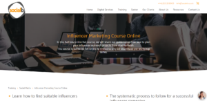 Influencer Marketing Course Online: Socialb