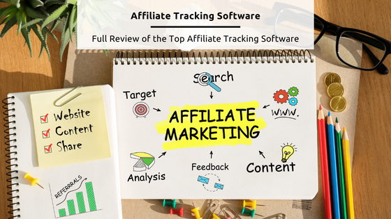 Affiliate Tracking Software - Stock Feature Image from Canva