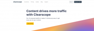 Clearscope_AI marketing tools