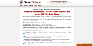 CleverSpinner_Article rewriters and spinners