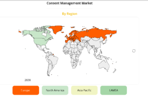 Consent Management Market By Region Infographic