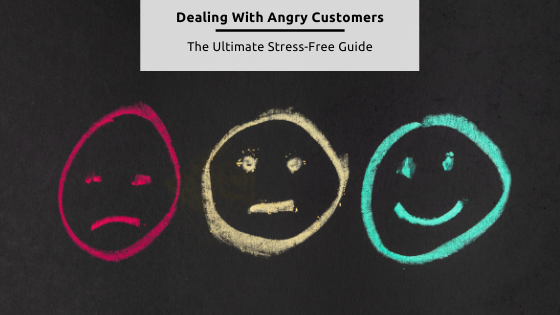 Dealing with Angry Customers - P2P Feature Image from Canva