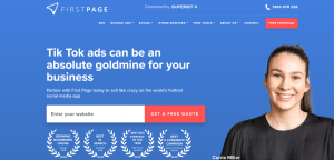 FirstPage_TikTok marketing agencies