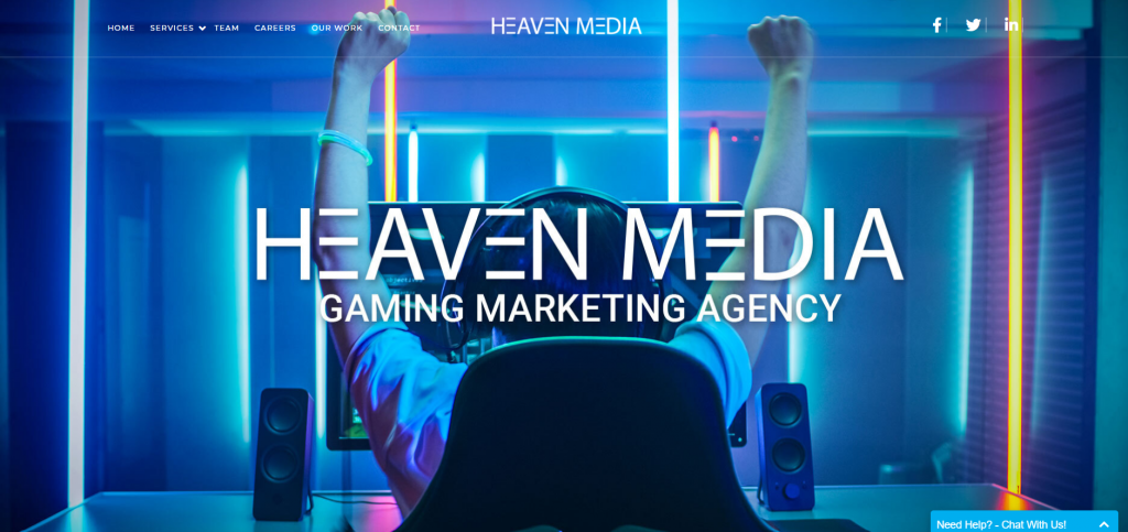 Heaven Media_Esport marketing agency in the UK