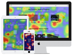 Confetti heat mapping