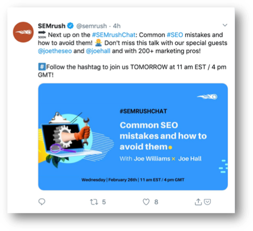 SEMrush demand generation