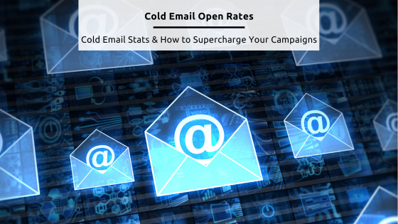 Cold Email Open Rates - Stock Feature Image from Canva