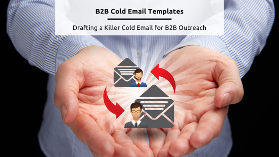 B2B Cold Email Templates - stock concept image from Canva