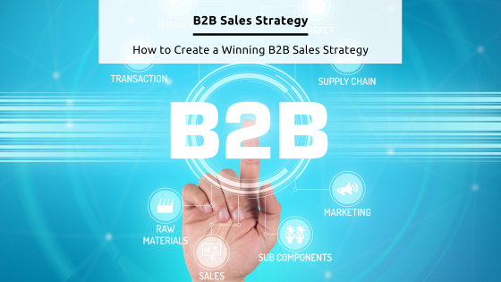 B2B Sales Strategy - Stock feature image from Canva