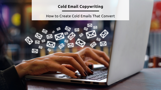 P2P Feature Image - Cold Email Copywriting - Image of a woman's hands typing on a laptop