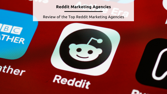 Reddit Marketing Agencies - Stock image from Canva of the reddit app icon on a smartphone screen