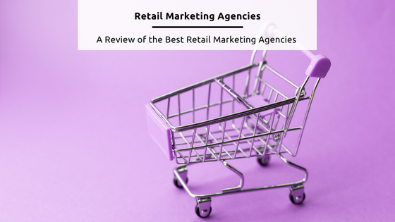 P2P Feature Image - Retail Marketing Agencies - Concept image of metal shopping cart on a light purple background