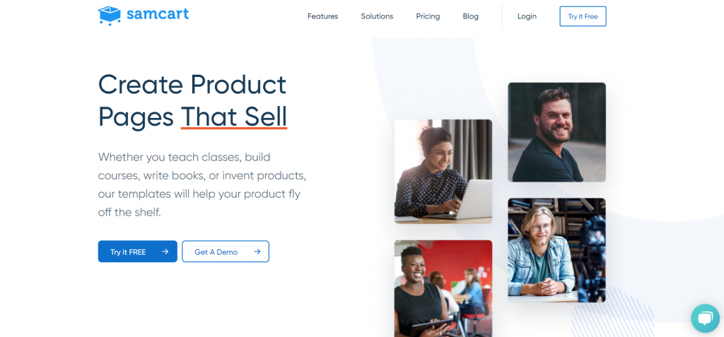 SamCart_sales funnel builder