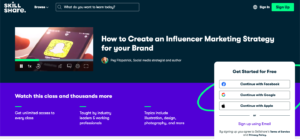 influencer marketing courses