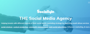 Sociallyin Pinterest Marketing Agency Homepage