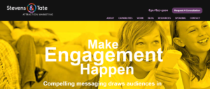 Stevens & Tate Marketing Homepage