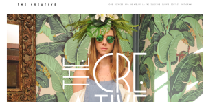 The Creative Fashion Agency Homepage