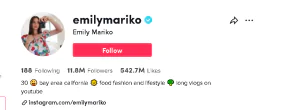 emilymariko TikTok