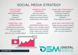 Using a Social Media Strategy Infographic
